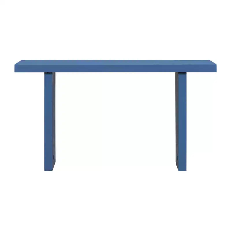 Consoles en placage de chêne au design moderne et unique pour l'entrée, table d'entrée minimaliste en bois mince pour le bureau à domicile, le salon