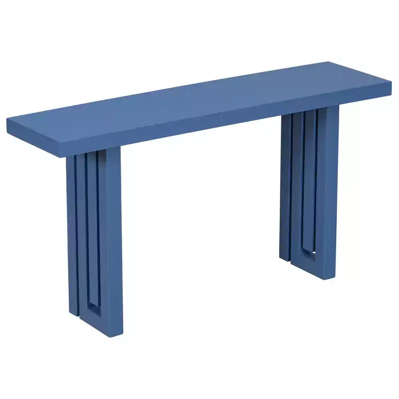Consoles en placage de chêne au design moderne et unique pour l'entrée, table d'entrée minimaliste en bois mince pour le bureau à domicile, le salon