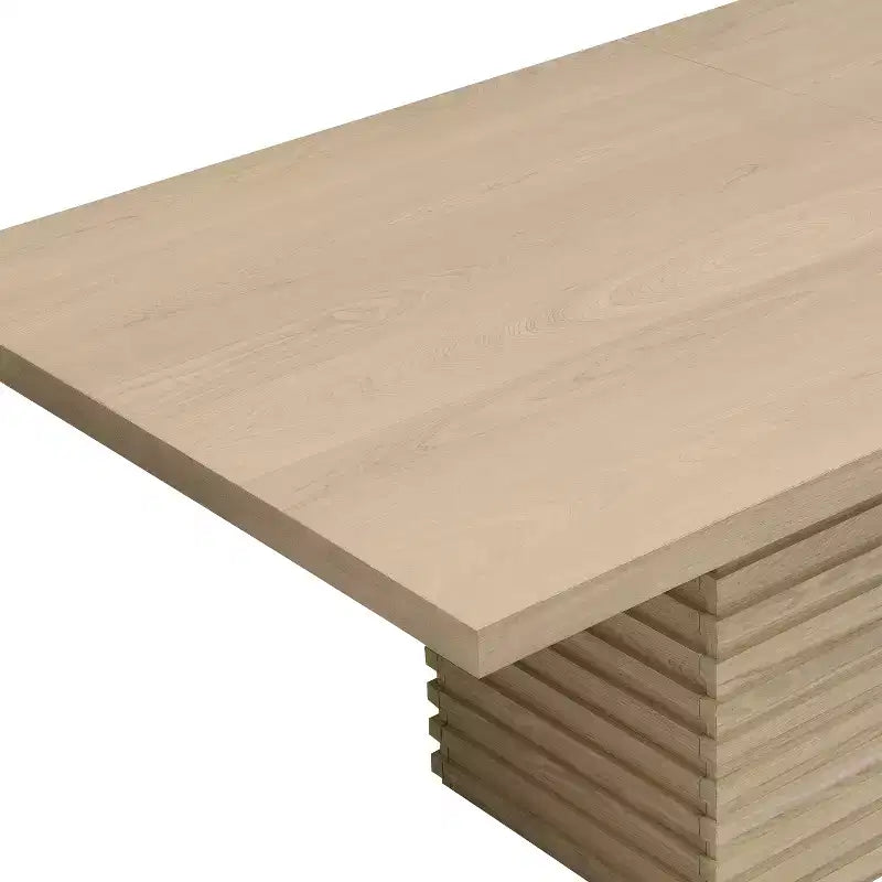 Table de salle à manger rectangulaire 6 places en bois 84 Christopher Knight Home Bianchi