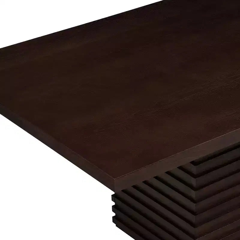 Table de salle à manger rectangulaire 6 places en bois 84 Christopher Knight Home Bianchi