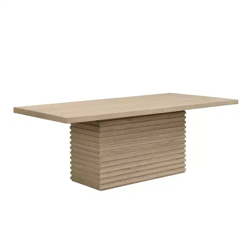 Table de salle à manger rectangulaire 6 places en bois 84 Christopher Knight Home Bianchi