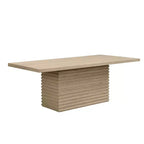 Table de salle à manger rectangulaire 6 places en bois 84 Christopher Knight Home Bianchi