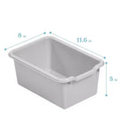 Meuble de rangement mobile ECR4Kids 10 casiers et 10 bacs à façade ouverte, 5x2, Mobilier pour enfants