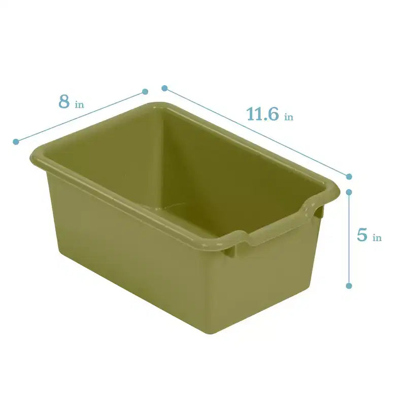 Meuble de rangement mobile ECR4Kids 10 casiers et 10 bacs à façade ouverte, 5x2, Mobilier pour enfants