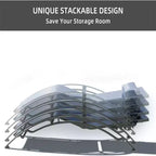Chaises longues de piscine, transats d'extérieur réglables en aluminium, utilisation toutes saisons pour terrasses, pelouses, bords de piscine, jardins (Bleu, 2 chaises longues + 1 table)