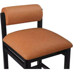 Tabouret de comptoir rembourré en similicuir Meridian Furniture, Roundhill