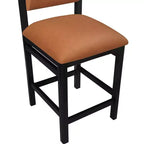 Tabouret de comptoir rembourré en similicuir Meridian Furniture, Roundhill