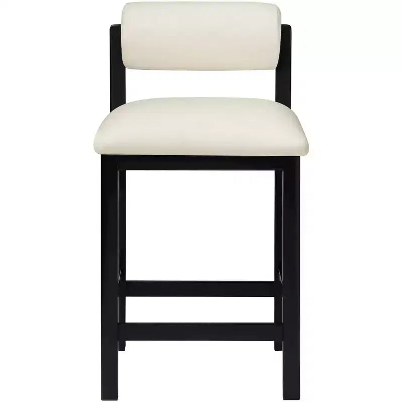 Tabouret de comptoir rembourré en similicuir Meridian Furniture, Roundhill