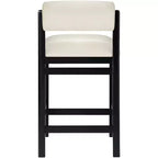 Tabouret de comptoir rembourré en similicuir Meridian Furniture, Roundhill
