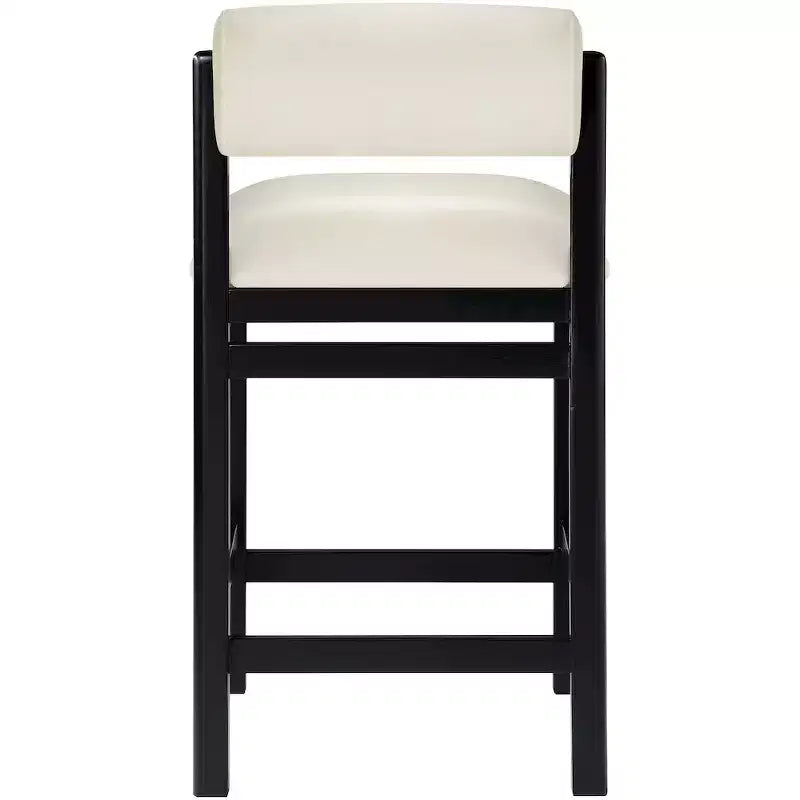 Tabouret de comptoir rembourré en similicuir Meridian Furniture, Roundhill