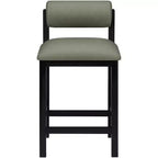 Tabouret de comptoir rembourré en similicuir Meridian Furniture, Roundhill