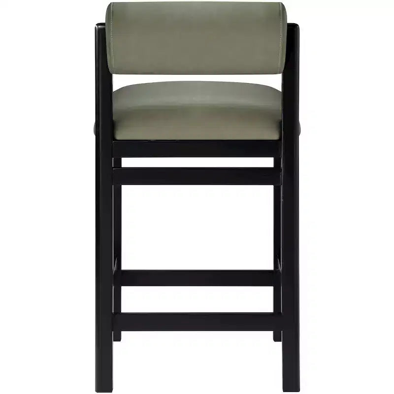 Tabouret de comptoir rembourré en similicuir Meridian Furniture, Roundhill