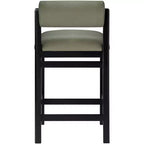 Tabouret de comptoir rembourré en similicuir Meridian Furniture, Roundhill