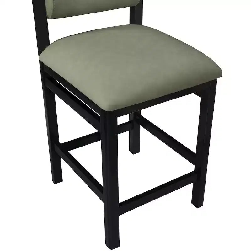 Tabouret de comptoir rembourré en similicuir Meridian Furniture, Roundhill
