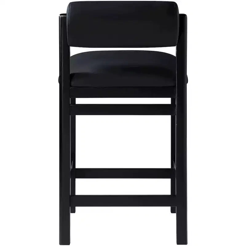 Tabouret de comptoir rembourré en similicuir Meridian Furniture, Roundhill
