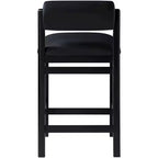 Tabouret de comptoir rembourré en similicuir Meridian Furniture, Roundhill
