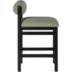 Tabouret de comptoir rembourré en similicuir Meridian Furniture, Roundhill