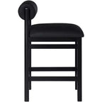 Tabouret de comptoir rembourré en similicuir Meridian Furniture, Roundhill