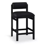 Meridian Furniture,Roundhill Vegan Leather Upholstered Counter Stool