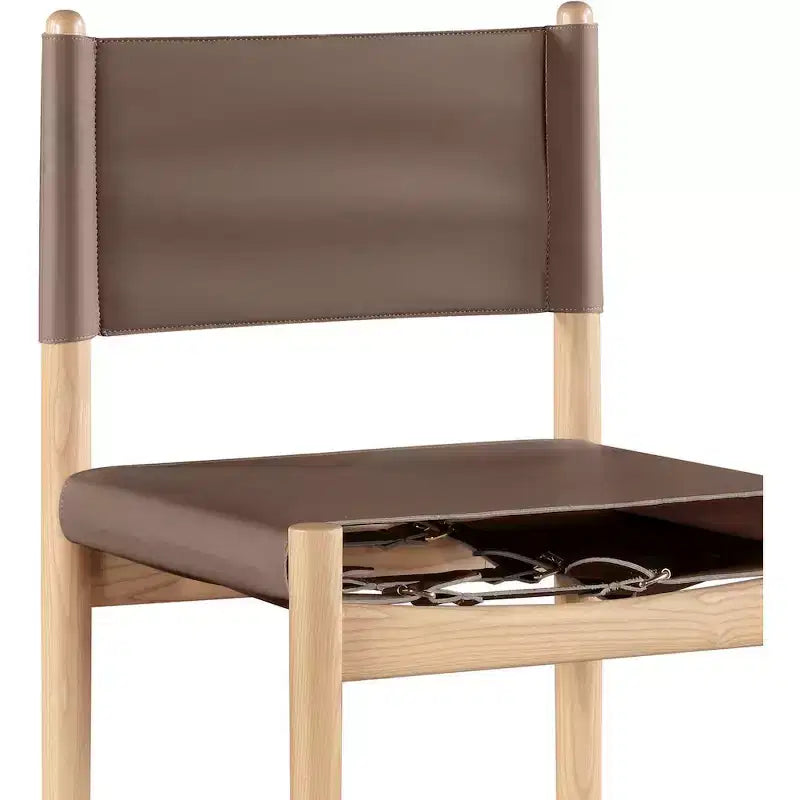 Tabouret de comptoir Meridian Furniture Rawlins en similicuir vegan