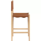 Tabouret de comptoir Meridian Furniture Rawlins en similicuir vegan