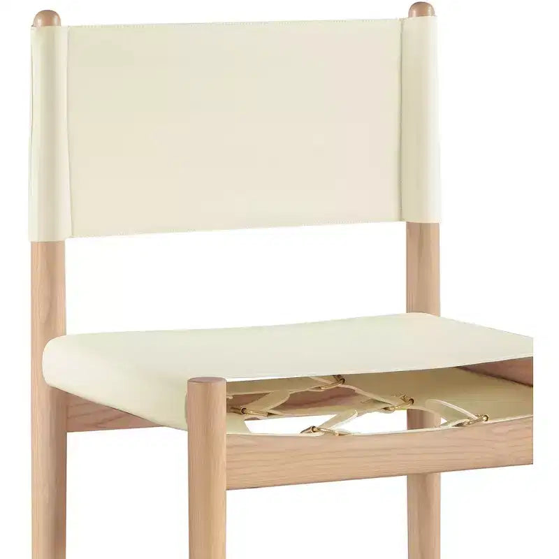 Tabouret de comptoir Meridian Furniture Rawlins en similicuir vegan