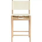 Tabouret de comptoir Meridian Furniture Rawlins en similicuir vegan