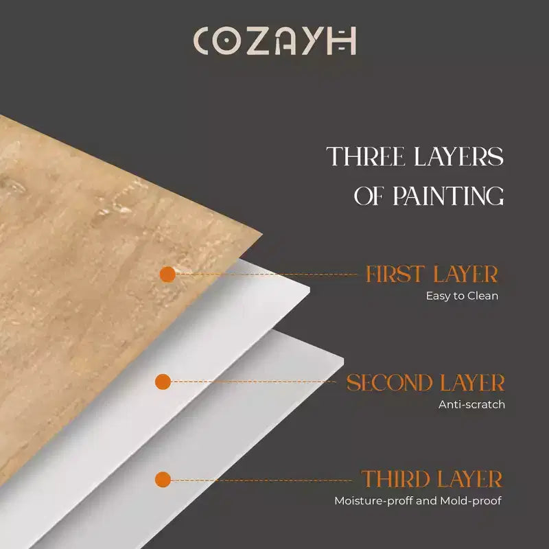 COZAYH Table de chevet de ferme à 2 tiroirs avec motif en anneau de bois, Naturel, Lot de 2