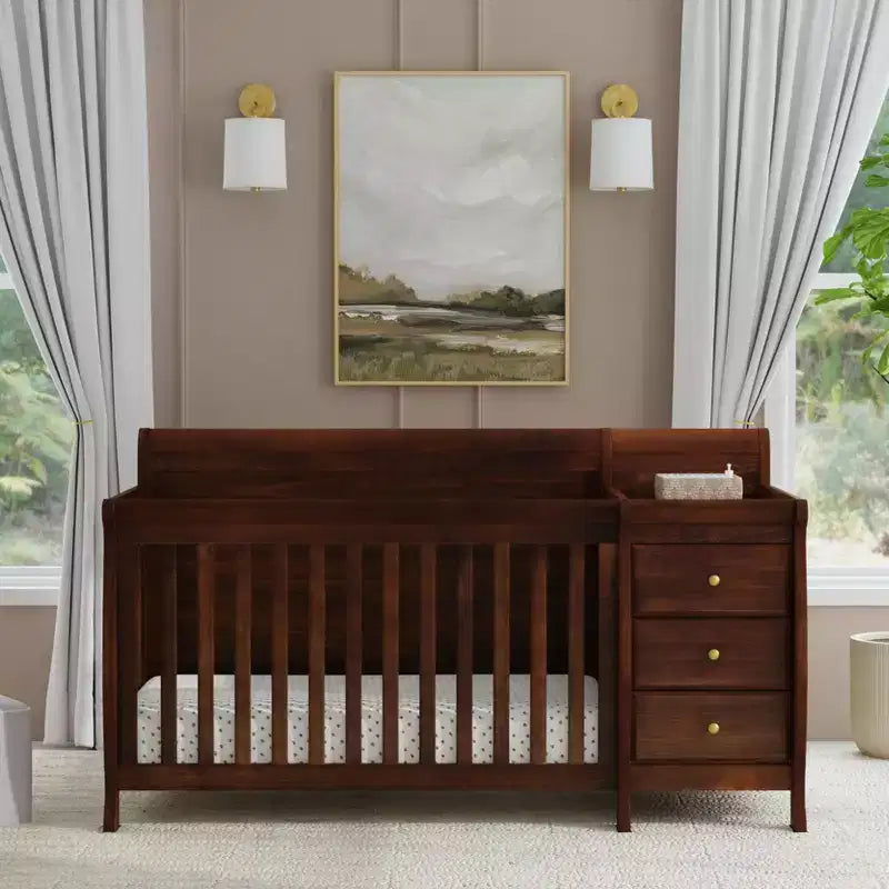 Lit de bébé et table à langer transformables 4-en-1 Kalani de DaVinci