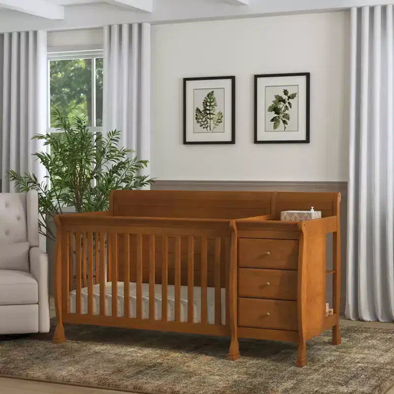 Lit de bébé et table à langer transformables 4-en-1 Kalani de DaVinci