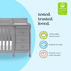 Lit de bébé et table à langer transformables 4-en-1 Kalani de DaVinci