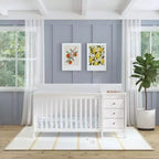 Lit de bébé et table à langer transformables 4-en-1 Kalani de DaVinci