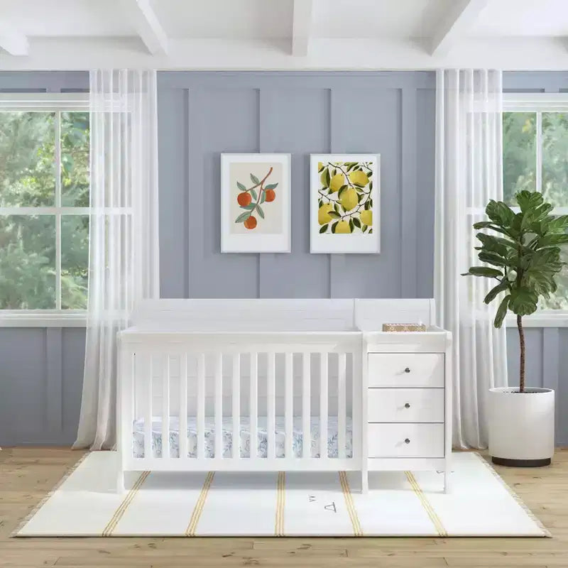 Lit de bébé et table à langer transformables 4-en-1 Kalani de DaVinci