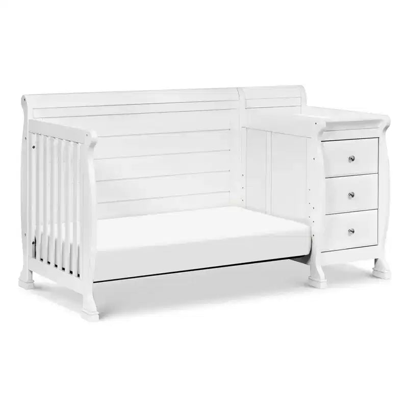 Lit de bébé et table à langer transformables 4-en-1 Kalani de DaVinci