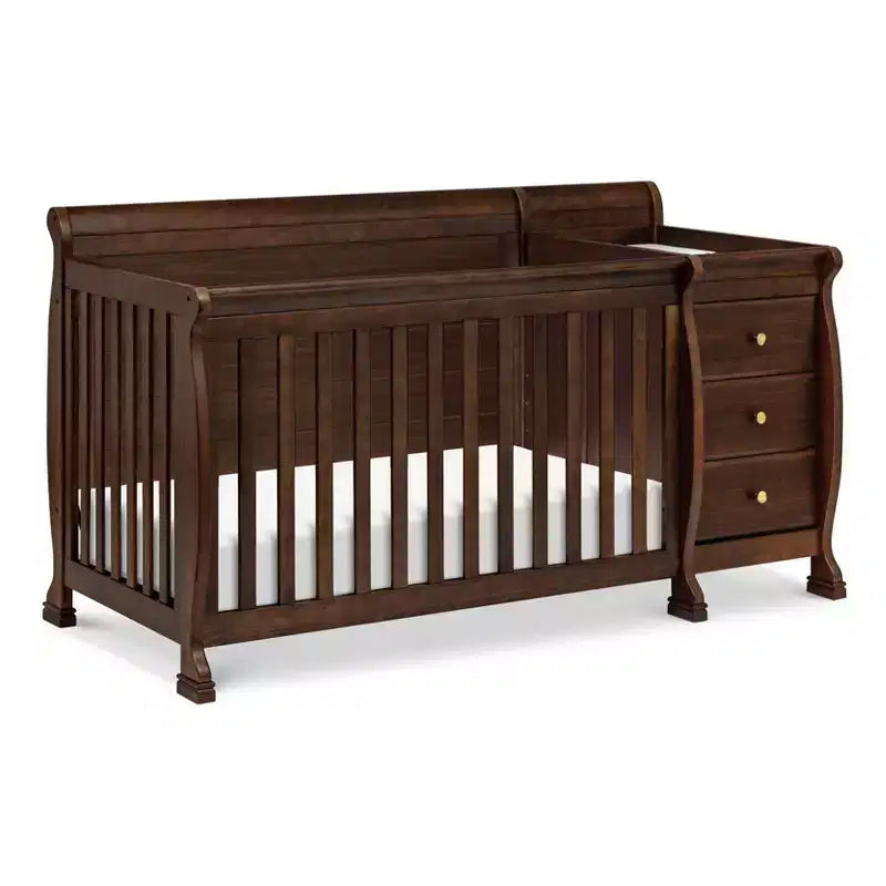 Lit de bébé et table à langer transformables 4-en-1 Kalani de DaVinci