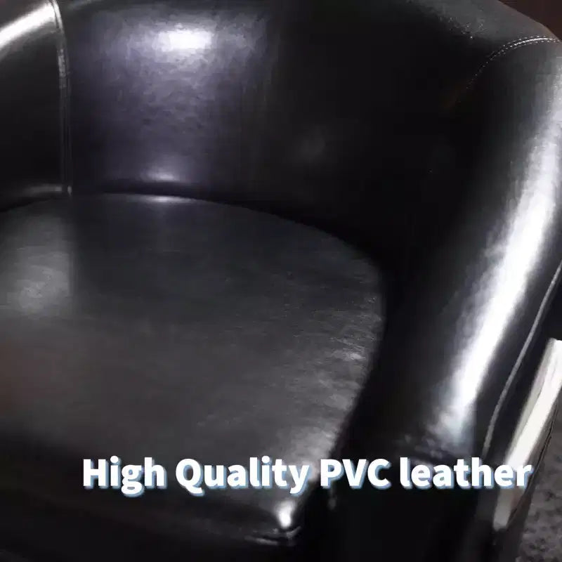 Fauteuil COZONY avec accoudoirs incurvés, fauteuil d'appoint confortable avec dossier enveloppant pour salon et chambre à coucher