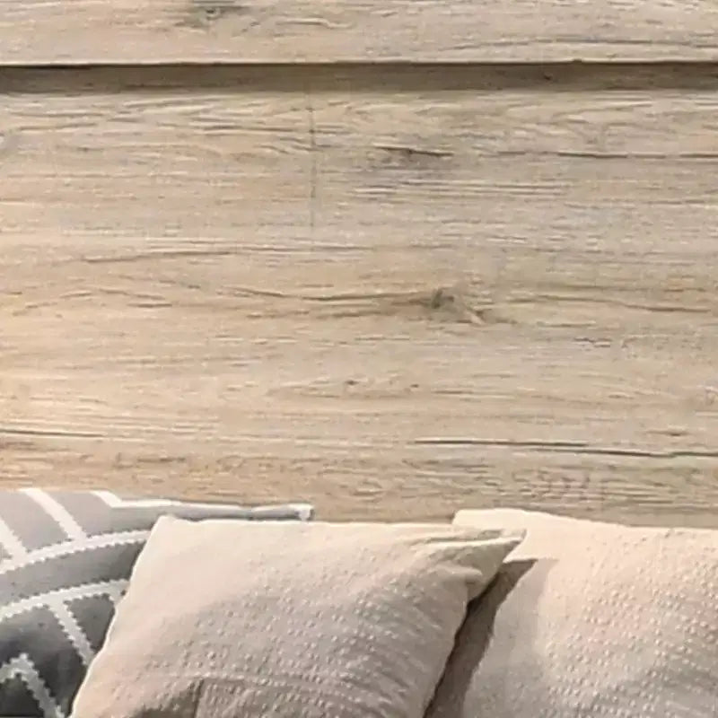 Lit Royal Hampton King Size Est avec Grains et Nœuds, Marron Naturel