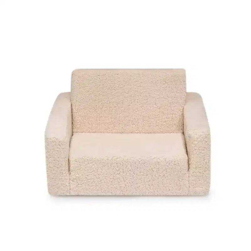 Fauteuil convertible 2-en-1 en peluche pour enfants Cozee de Delta Children