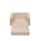 Fauteuil convertible 2-en-1 en peluche pour enfants Cozee de Delta Children
