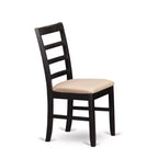 Ensemble table de cuisine et chaises avec banc en bois massif pour salle à manger