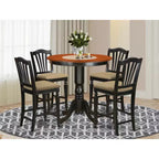 Ensemble Table et Chaises de Cuisine - Table ronde et 4 chaises