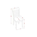 Ensemble de salle à manger rustique - Petite table et chaises de cuisine - Ensemble de salle à manger style ranch
