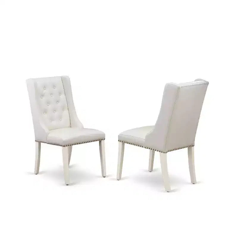 Ensemble de salle à manger HomeStock 5 pièces, table avec plateau en bois massif finition chêne naturel et 4 chaises
