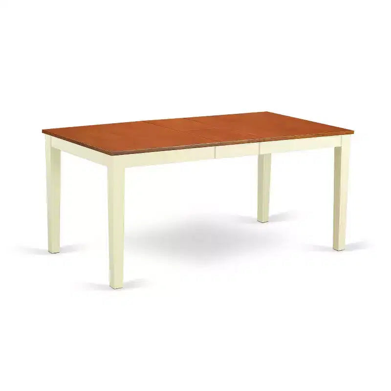 Ensemble table et chaises de salle à manger rustiques - Table et chaises en bois massif pour cuisine ou salle à manger