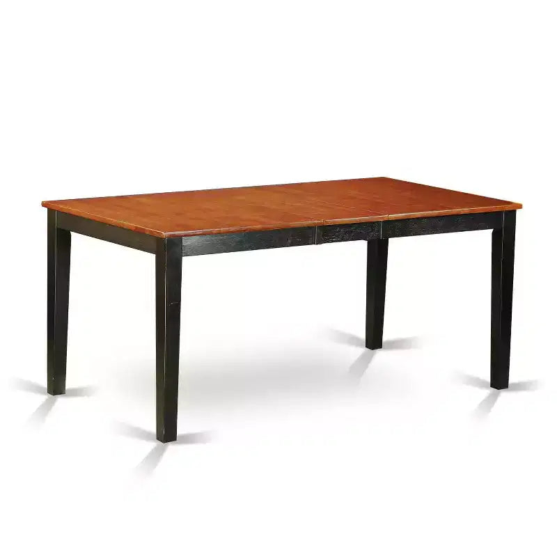 Ensemble de salle à manger Renaissance 5 pièces Table et chaises rectangulaires - Table extensible de 137/168 cm