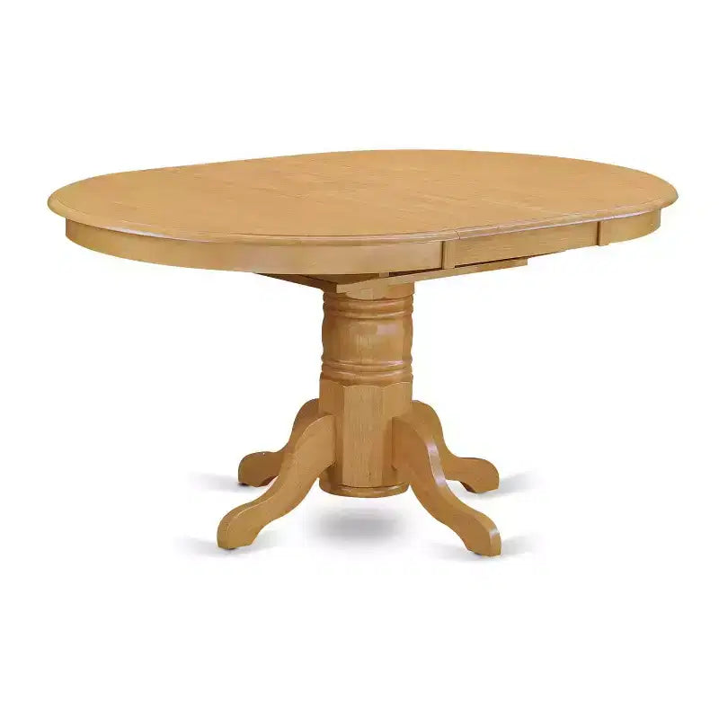 Ensemble de salle à manger ovale 5 pièces - Table 42-60 avec rallonge papillon et 4 chaises Parsons - Vert automne