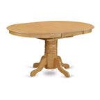 Ensemble de salle à manger ovale 5 pièces - Table 42-60 avec rallonge papillon et 4 chaises Parsons - Vert automne