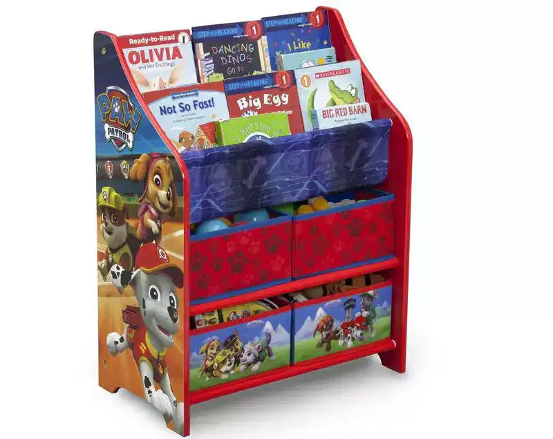 Delta Children PAW Patrol Bookshelf & Toy Organizer