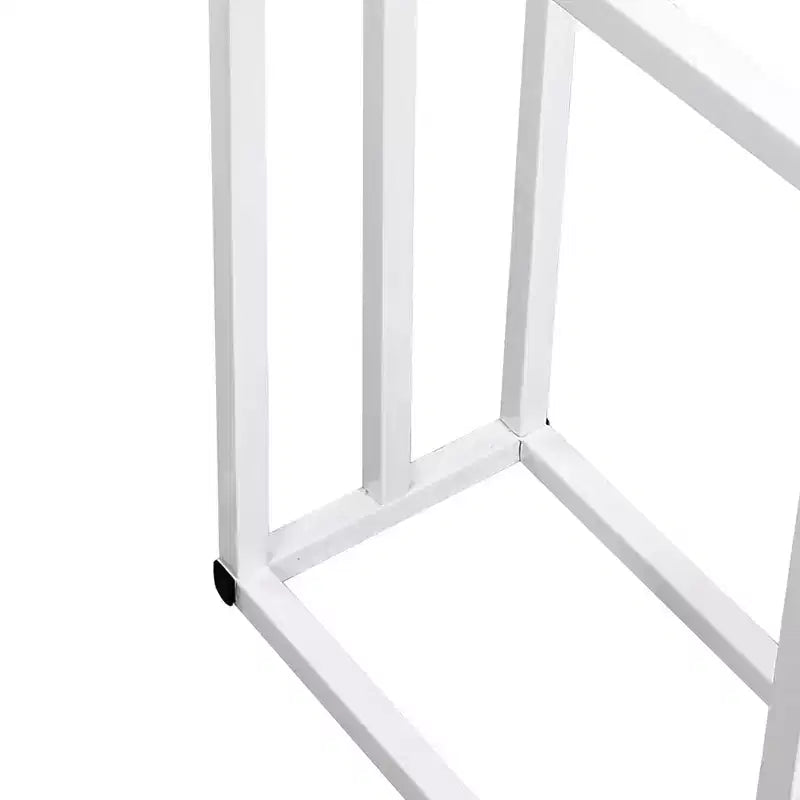 Porte-serviettes autoportant, support à serviettes à 3 niveaux pour couvertures, porte-serviettes industriel moderne en métal léger chromé pour serviettes de toilette