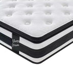 Matelas hybride Whisen 12 Twin XL avec mousse à mémoire de forme, housse respirante rafraîchissante, ressorts ensachés individuels